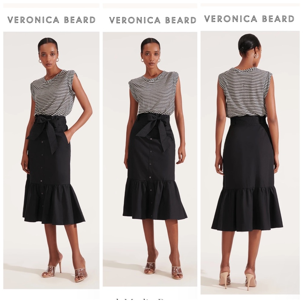 Veronica Beard Capri Mixed Media Dress size M